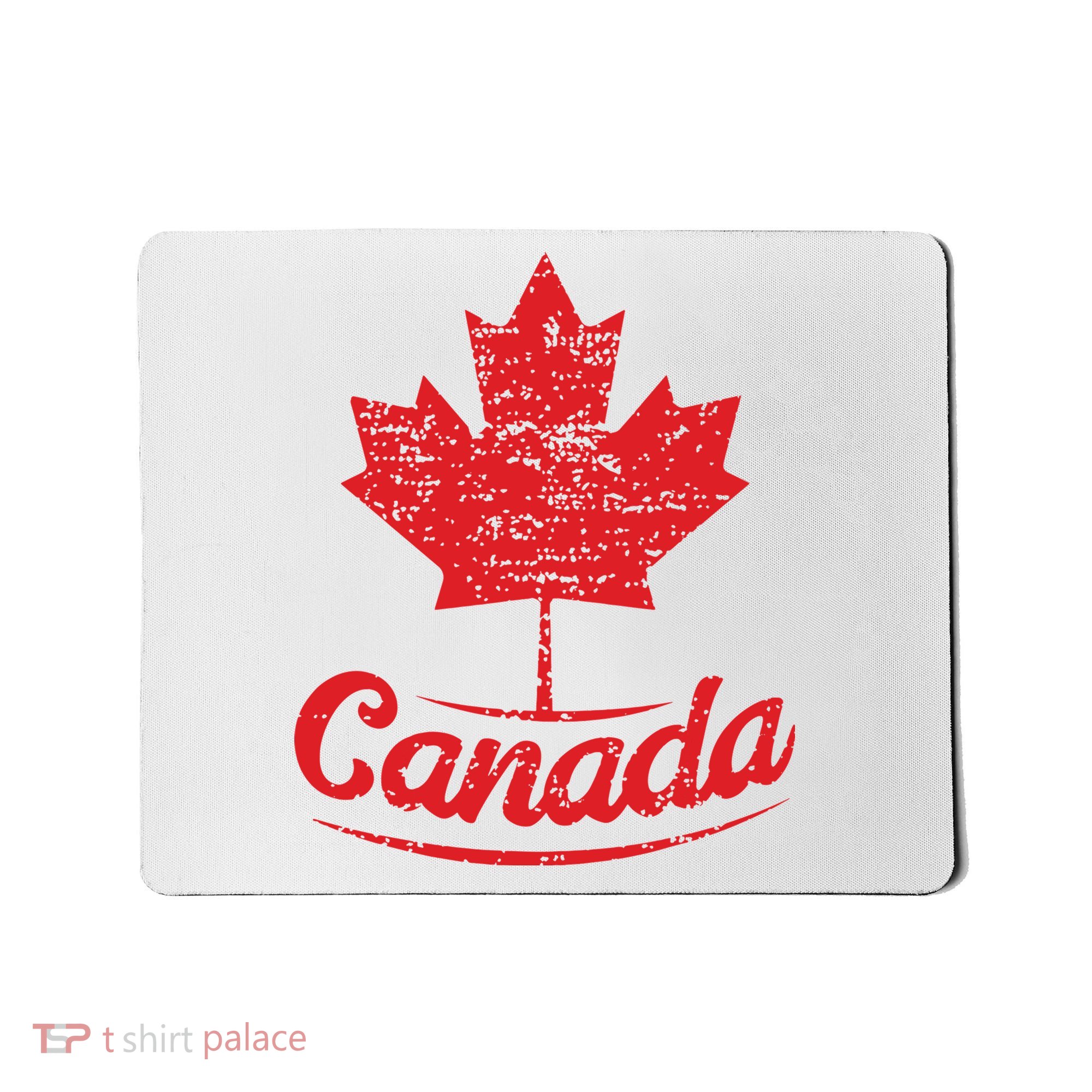 Canada Maple Leaf Proud Vintage Retro Canadian Flag Mousepad