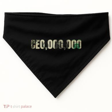 CEO Money Logo USA-Made Doggie Bandana