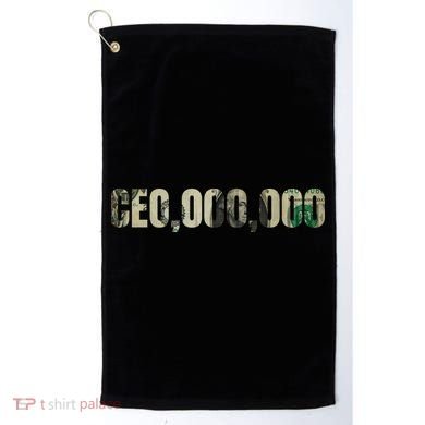 CEO Money Logo Golf Towel
