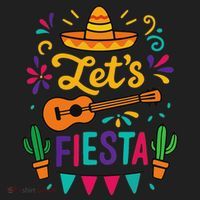 Cinco Mayo Lets Fiesta Girl Mexican Funny Squad Beanie thumb 2