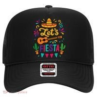 Cinco Mayo Lets Fiesta Girl Mexican Funny Squad Hat thumb 0