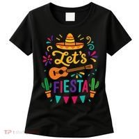 Cinco Mayo Lets Fiesta Girl Mexican Funny Squad Women's T-Shirt thumb 0