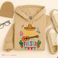 Cinco Mayo Lets Fiesta Girl Mexican Funny Squad Hoodie thumb 4