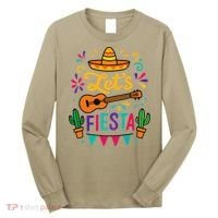 Cinco Mayo Lets Fiesta Girl Mexican Funny Squad Long Sleeve Shirt thumb 0