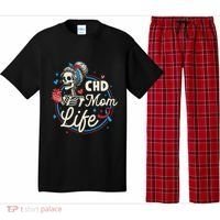 Chd Mom Life Mom Of A Chd Warrior Mother Chd Awareness Pajama Set thumb 0