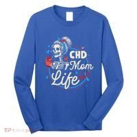 Chd Mom Life Mom Of A Chd Warrior Mother Chd Awareness Long Sleeve Shirt thumb 0