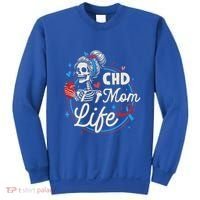 Chd Mom Life Mom Of A Chd Warrior Mother Chd Awareness Sweatshirt thumb 0