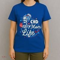 Chd Mom Life Mom Of A Chd Warrior Mother Chd Awareness T-Shirt thumb 4