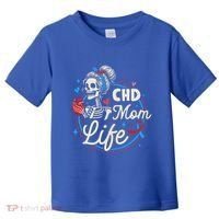 Chd Mom Life Mom Of A Chd Warrior Mother Chd Awareness Toddler T-Shirt thumb 0