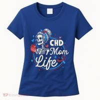Chd Mom Life Mom Of A Chd Warrior Mother Chd Awareness Women's T-Shirt thumb 0