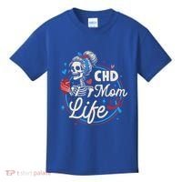 Chd Mom Life Mom Of A Chd Warrior Mother Chd Awareness Kids T-Shirt thumb 0