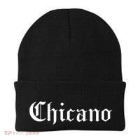 Chicano Mexican Latin Pride Latino Spanish Sayings Espanol Beanie thumb 0