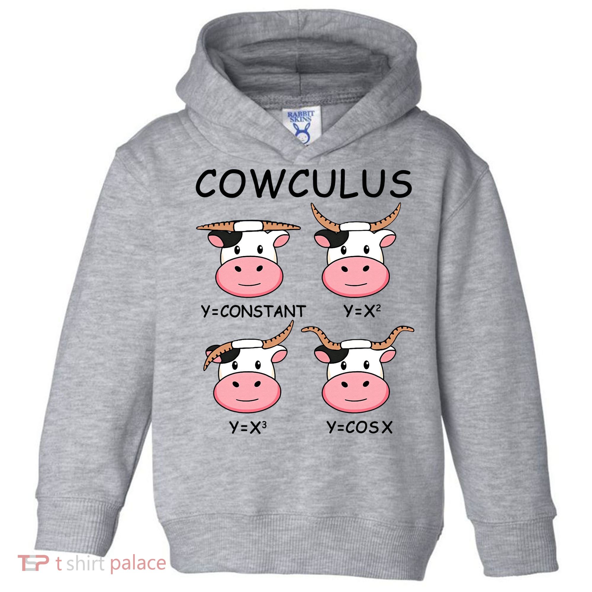 Cowculus Math Lovers Funny Cow Calculus Math Teacher Gift Toddler Hoodie