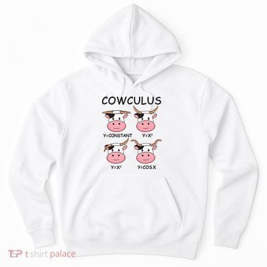 Cowculus Math Lovers Funny Cow Calculus Math Teacher Gift Hoodie