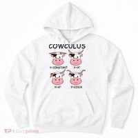 Cowculus Math Lovers Funny Cow Calculus Math Teacher Gift Hoodie thumb 0