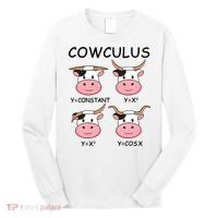 Cowculus Math Lovers Funny Cow Calculus Math Teacher Gift Long Sleeve Shirt thumb 0