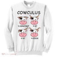 Cowculus Math Lovers Funny Cow Calculus Math Teacher Gift Sweatshirt thumb 0