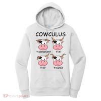 Cowculus Math Lovers Funny Cow Calculus Math Teacher Gift Women's Hoodie thumb 0
