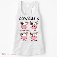 Cowculus Math Lovers Funny Cow Calculus Math Teacher Gift Women's Tank Top thumb 0
