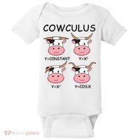 Cowculus Math Lovers Funny Cow Calculus Math Teacher Gift Baby Bodysuit thumb 0
