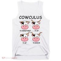 Cowculus Math Lovers Funny Cow Calculus Math Teacher Gift Tank Top thumb 0