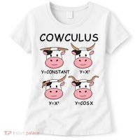 Cowculus Math Lovers Funny Cow Calculus Math Teacher Gift Women's T-Shirt thumb 0
