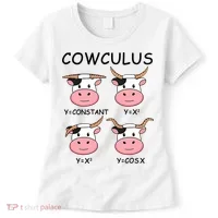 Cowculus Math Lovers Funny Cow Calculus Math Teacher Gift Women's T-Shirt thumb 0