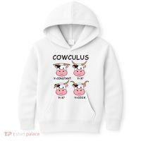 Cowculus Math Lovers Funny Cow Calculus Math Teacher Gift Kids Hoodie thumb 0