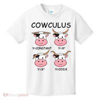 Cowculus Math Lovers Funny Cow Calculus Math Teacher Gift Kids T-Shirt thumb 0