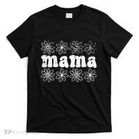 Cute Mama Mothers Day Gift For Mom Floral Mama Pregnancy Announce T-Shirt thumb 0