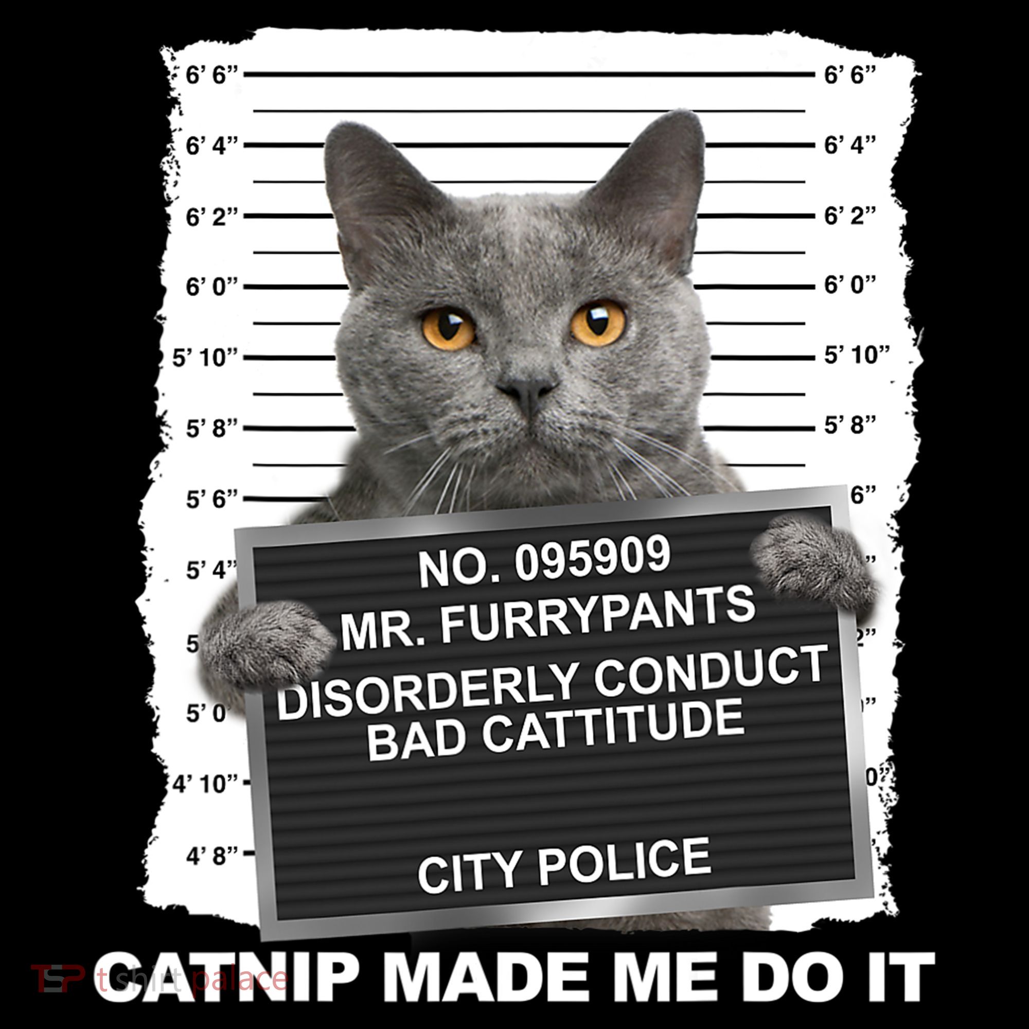 Catnip Made Me Do It Funny Cat Ornament