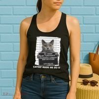 Catnip Made Me Do It Funny Cat Women's Tank Top thumb 2