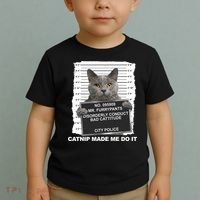 Catnip Made Me Do It Funny Cat Toddler T-Shirt thumb 2