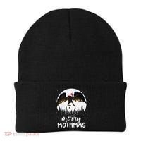 Christmas Mothman Merry Mothmas Creepy Folklore Cryptid Xmas Beanie thumb 0