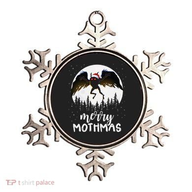 Christmas Mothman Merry Mothmas Creepy Folklore Cryptid Xmas Ornament