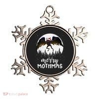 Christmas Mothman Merry Mothmas Creepy Folklore Cryptid Xmas Ornament thumb 0