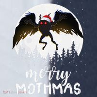 Christmas Mothman Merry Mothmas Creepy Folklore Cryptid Xmas Sport-Tek Competitor United Soccer Jersey thumb 4