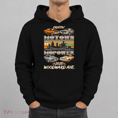Cruisin Motown Mopower Woodward Ave 2025 Hoodie