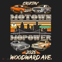 Cruisin Motown Mopower Woodward Ave 2025 Tumbler thumb 3
