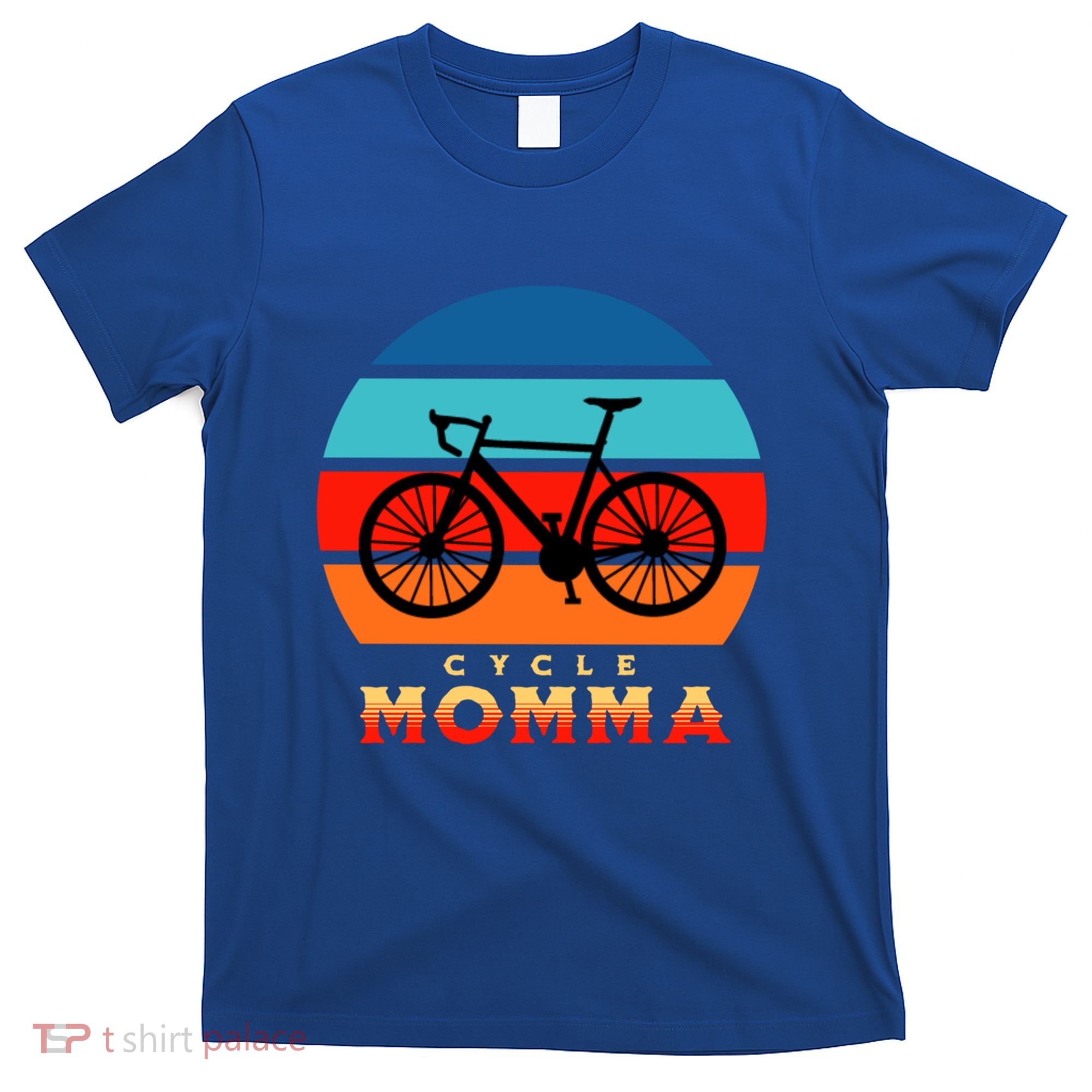 Cycle Momma Mom Mountain Bike Cyclist Cycling Coach Bicycle Cute Gift T-Shirt
