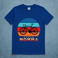 Cycle Momma Mom Mountain Bike Cyclist Cycling Coach Bicycle Cute Gift T-Shirt thumb 5