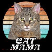 Cat Mama Mom Mothers Day Tabby Retro Coffee Mug thumb 5