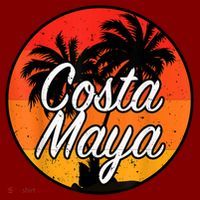 Costa Maya Mexico Vacation Cruise Vintage Sunset Souvenir T-Shirt thumb 7
