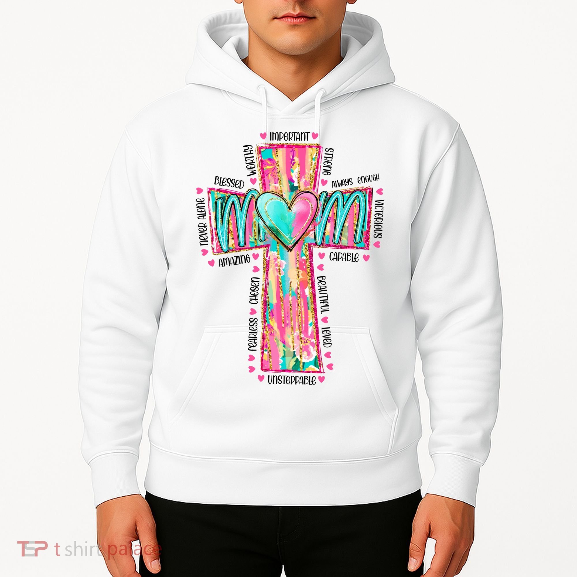 Christian Mom Mothers Day Hoodie