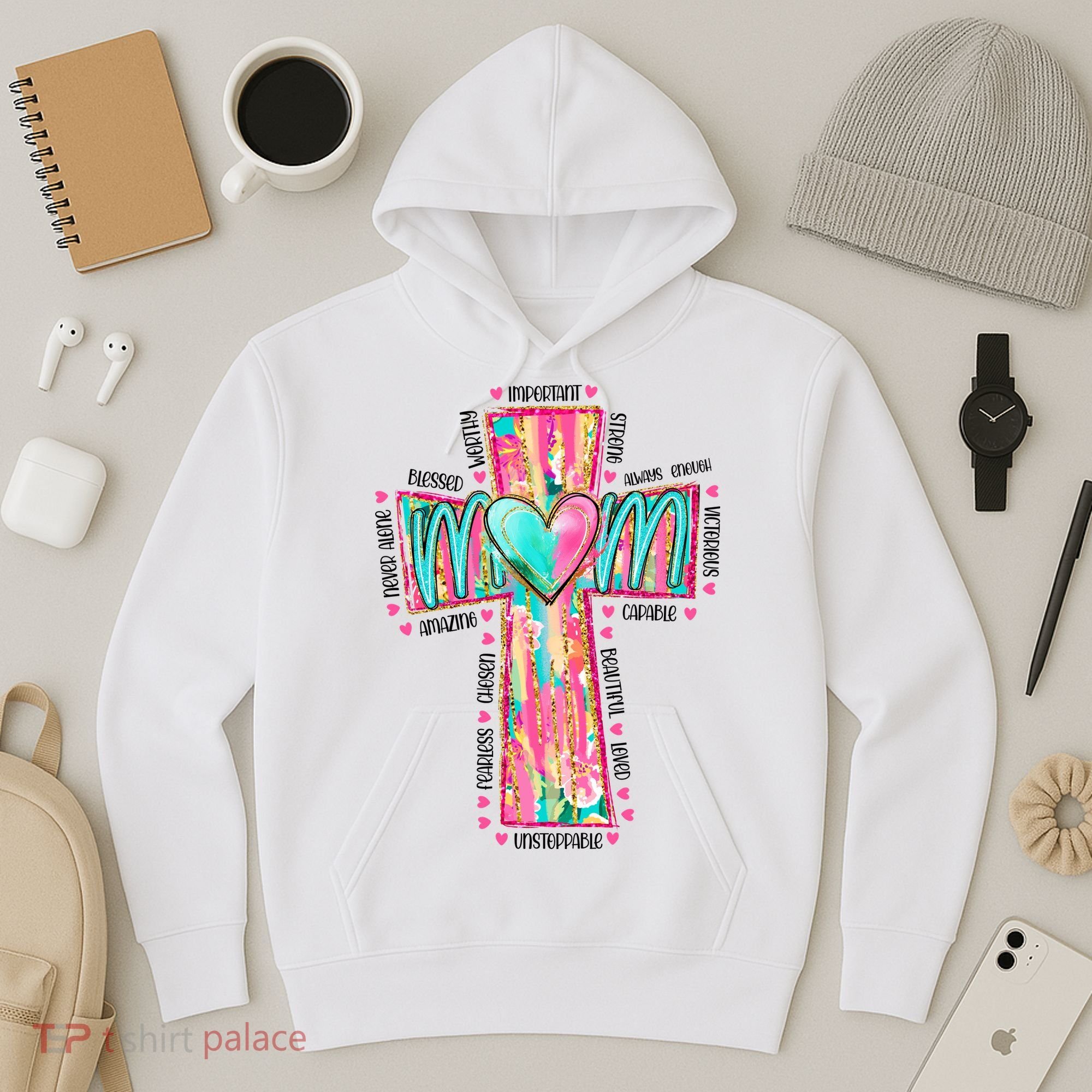Christian Mom Mothers Day Hoodie