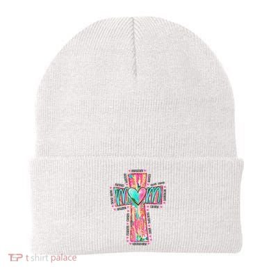 Christian Mom Mothers Day Beanie