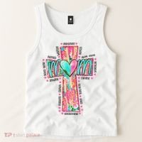 Christian Mom Mothers Day Tank Top thumb 2