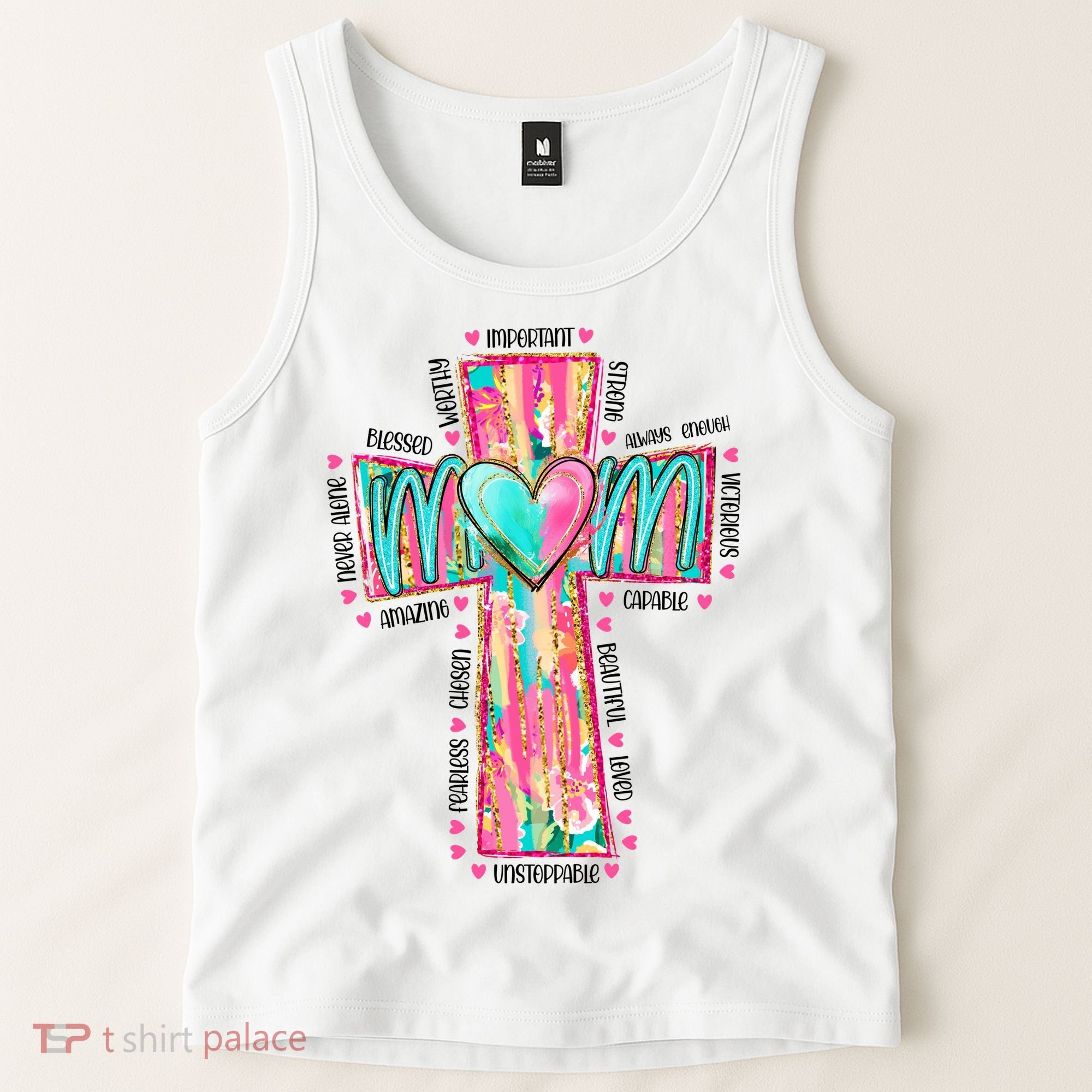Christian Mom Mothers Day Tank Top