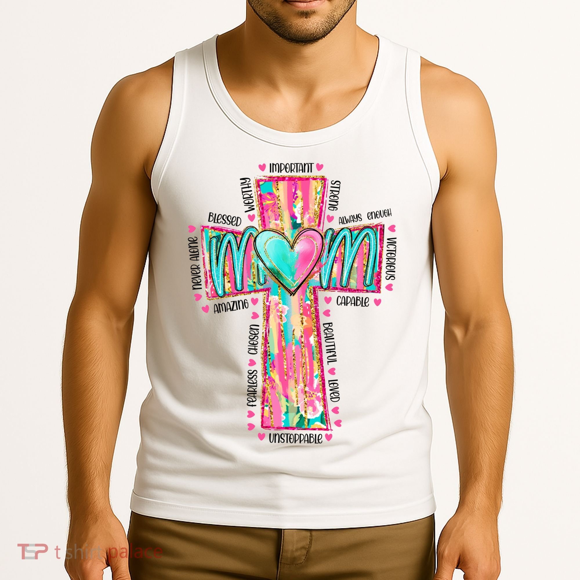 Christian Mom Mothers Day Tank Top