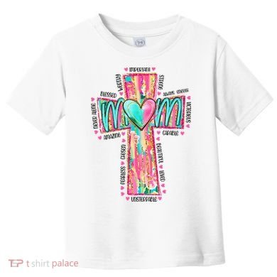 Christian Mom Mothers Day Toddler T-Shirt